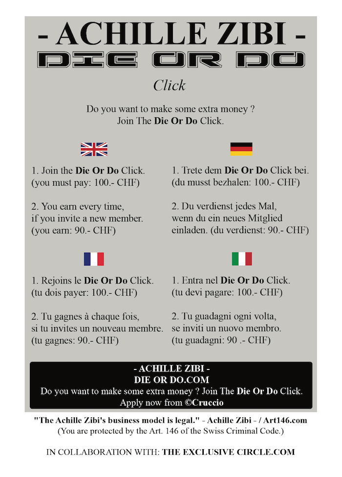 ACHILLE ZIBI - DIE OR DO CLICK - SHAKIRA